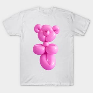 Teddy bear balloon in pink T-Shirt